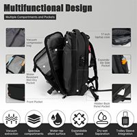 Sac à dos pour ordinateur portable extensible avec port de charge USB sac à dos pour ordinateur portable étanche pour les entreprises