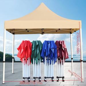 Tente de sport intérieure économique et légère, pop-up, 2x2m, 3x3, 3x6, 6.5x6.5ft, imperméable, rouge, bleue, toutes saisons - Product Image 3