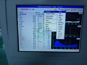 Ht35vet mở thuốc thử hệ thống tự động đầy đủ thú y huyết học Analyzer CBC máy với cực kỳ giá thấp - Product Image 3