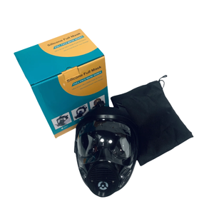 फैक्टरी डायरेक्ट फॉग डस्ट रेस्पिरेटरी प्रोटेक्शन फुल फेस मास्क फायर इस्तेमाल के लिए फेस मास्क गैस मास्क - Product Image 4