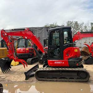 รถขุดขนาดเล็กไฮดรอลิก Kubota Kx057-4 U55-4 U55-5 รุ่นดั้งเดิม ขนาด 5 ตัน เครื่องจักรสำหรับงานดิน ชุดเครื่องยนต์และเกียร์ - Product Image 5