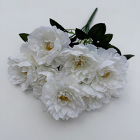 Fleurs de pivoine artificielles, bouquet de pivoines en soie artificielle, décoratives et réalistes pour mariage, maison, fête, événement, vente en gros