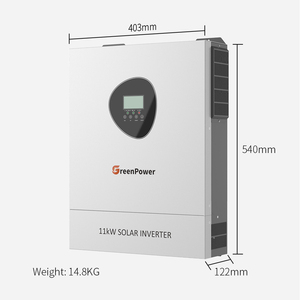 Greenpower OEM ODM tần số cao lai năng lượng mặt trời biến tần tinh khiết Sine Wave 48V DC để AC 11Kw tắt lưới năng lượng mặt trời biến tần <span class=keywords><strong>dropshipping</strong></span> - Product Image 6