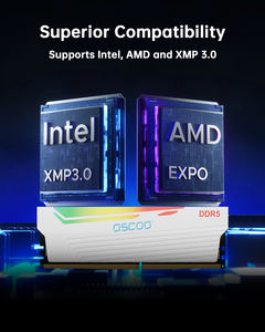 Kit de mémoire de bureau Premium DDR5 32 Go ECC 4800/5600/6000 MHz CL36 compatible AMD INTEL pour le jeu et les créateurs - Product Image 3