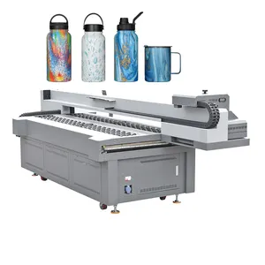2510 UV Printer G5i Industrial printhead 3D Large Format Wallpaper Printer UV Hybrid Printer For Phone Case Wood Board