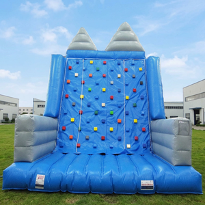Pared <span class=keywords><strong>de</strong></span> <span class=keywords><strong>escalada</strong></span> inflable colorida para niños, equipo <span class=keywords><strong>de</strong></span> juegos para patio interior, juegos deportivos inflables personalizados, gran oferta - Product Image 1