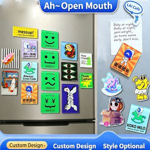 Imán de Refrigerador de Diseño Personalizado, Adhesivo Magnético de Acrílico Cristalino, Formas Personalizadas, Imanes para Refrigerador - Product Image 1