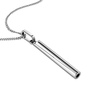 Collar de Acero Inoxidable Ajustable para Respiración, Meditación, Ansiedad, Alivio del Estrés, Relajación, Ansiedad, Oro Rosa - Product Image 3