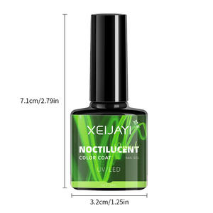 8ml Fluorescence Gel <span class=keywords><strong>Vernis</strong></span> À Ongles Glow-in-the-dark Gel Polonais Top Coat <span class=keywords><strong>Semi</strong></span> <span class=keywords><strong>Permanent</strong></span> Uv Led Sirop <span class=keywords><strong>Vernis</strong></span> Matériaux Nail Art - Product Image 6