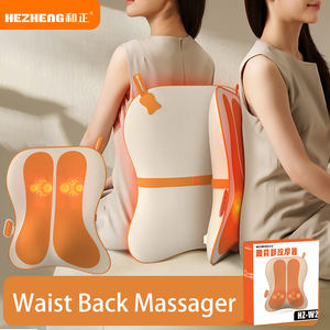 Tragbares Shiatsu Infrarot beheiztes Ganzkörper-Taillen <span class=keywords><strong>massage</strong></span> kissen mit niedrigem Rücken Elektrische Roll knet therapie für den Auto-und Heimgebrauch - Product Image 2