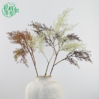 Goede prijs 77cm kunstmatige dennennaalden tak met delicaat blad voor binnenhuisdecoratie, hoteldecoratie, bruiloft en bloemstukken