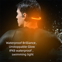 Écouteurs à conduction osseuse populaires pour la natation, étanches IPX8, lecteur MP3 sous-marin avec 32 Go de stockage