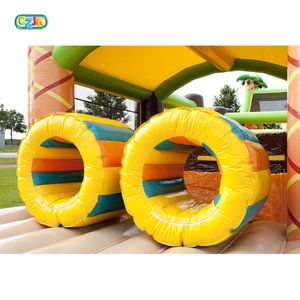 Thương Mại Kích Thước Bouncer Jumping Mega Inflatable Obstacle Course Jungle - Product Image 6