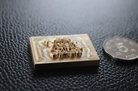 Machine de gravure CNC haute précision pour blocs de marquage à chaud en laiton avec pompe à moteur et composants de base du moteur