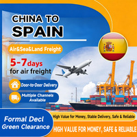 Línea Dedicada España: Envío de China a Algeciras y Valencia por Camión y Tren, DDP Puerta a Puerta, Despacho de Aduanas, Entrega Incluida en la UE