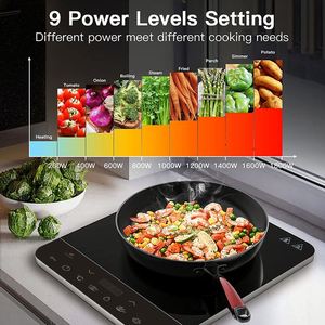 Oferta Especial: Cocina de Inducción Portátil Honme de 2200W, 110V/220V, Fabricante de Cocinas de Inducción Inteligentes por Infrarrojos - Product Image 6