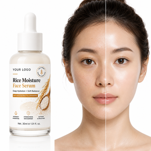Sérum Visage au Lait de Riz Naturel ODM/OEM Hydratant Éclaircissant Améliore les Peaux Sèches et Sensibles Soin de la Peau Texture Lisse Sérum au Céramide de Riz - Product Image 2