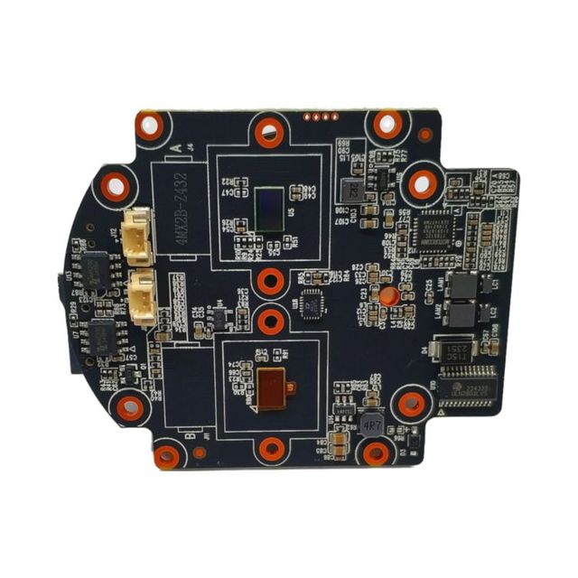 WIFI Dome IP Binocular Camera Module Auto Switching of Near and Far Focus Wireless Camera Main Board with Dual CMOS Sensor CamHi