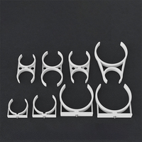 Support en plastique pour membrane de filtration d'eau en ligne RO, de 47 mm à 80 mm (2 po à 2,5 po), avec clip de serrage à pousser