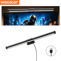 Lámpara LED de Alta Reproducción Cromática (CRI 95) para Monitor, con Temperatura de Color Ajustable, Control Táctil, Alimentación USB, Lámpara de Escritorio