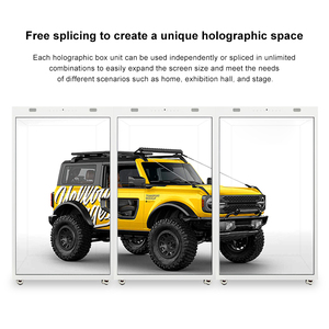 86-inch 3D Hologram hiển thị LCD trong suốt giới thiệu Hộp Bảo tàng đồ trang sức triển lãm video holobox máy ảnh mic trong nhà SDK - Product Image 4
