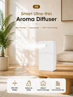 Diffuseur de parfum électrique intelligent professionnel H5 (plastique) pour environnements propres à la française, couverture de 1000 m, programmable 24h/24