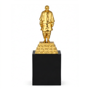 Trofeo metálico Elegante premio metálico con acabado pulido, ideal para campeonatos deportivos y logros educativos. - Product Image 1