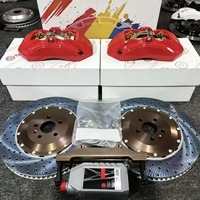 Kit de Caliper de Freno Grande Original Angle de 6 Pistones para Ruedas de 18 Pulgadas para Porsche BMW E92 E39 F36 E46 M3 E37 Lexus IS350 Subaru WRX STI