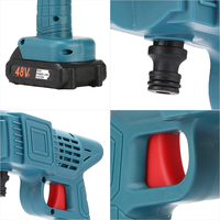 Nettoyeur de voiture portable sans fil 21V avec batterie au lithium, pistolet de lavage de voiture sans fil, nettoyeur haute pression ciblé