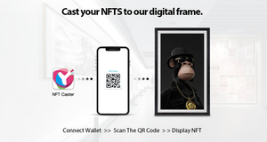 Cornice Digitale NFT da <span class=keywords><strong>65</strong></span> Pollici con Wi-Fi Smart per Arte - Product Image 4