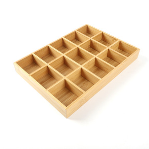 Dried fruit box, living room snack and nut <b>storage</b> box, engagement ornament, candy and melon <b>seed</b> bamboo multi-compartment - Product Image 2