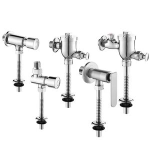 Robinet de chasse d'eau à temporisation en alliage de <span class=keywords><strong>zinc</strong></span> et tout <span class=keywords><strong>cuivre</strong></span>, style minimaliste moderne, avec commande manuelle - Product Image 1