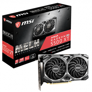 Radeon 5500 MECH 4G Used Gaming Graphics Card With 4GB GDDR6 Memory Support Internet Cafe Used for Desktop Radeon 5500 MECH 4G U - Product Image 5