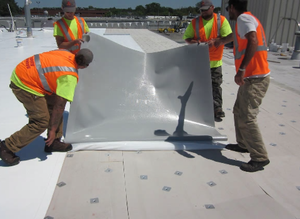 Membranas de Techo de Poliolefina Termoplástica (TPO), Techo de Tejas de Goma TPO, Lámina Impermeable de Alta Calidad para Techo - Product Image 4