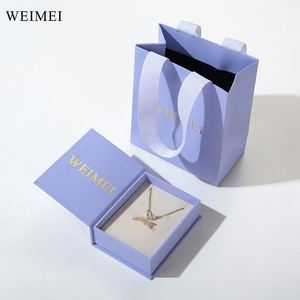 FSC Recyclable Book Style Jewelry <b>Box</b> for Ring, <b>Earring</b>, and Necklace with One Stop Packaging Solution - Product Image 5