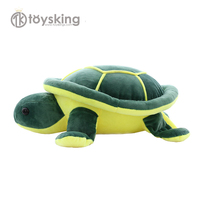 Oreiller et jouet de voyage en forme de tortue douce - Peluche Ninja Turtle câlin, animal en peluche multifonctionnel pour le lit des enfants et en déplacement, personnalisable