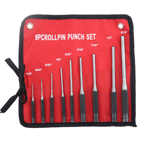 8/9 Pieces <strong>Roll</strong> <strong>Pin</strong> Punch Set Gunsmithing Kit Removing Repair Tool with Holder for Automotive Watch Repair Jewelry and Craft - Product Image 3