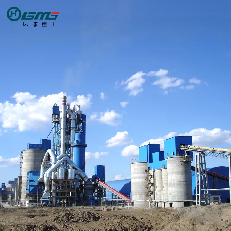 700-800TPD Klinker Penggilingan Semen Stasiun dengan Cement Grinding Mill