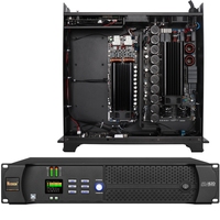Amplificateur de puissance professionnel numérique PLA62D 2*600W avec DSP 600W, système de haut-parleurs sonores