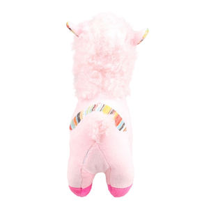 Juguete de peluche de alpaca rosa de alta calidad, Lamas personalizadas, fiestas de animales de peluche, tela de algodón suave, diseño bordado, ODM personalizable - Product Image 3
