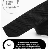 Ceinture élastique tactique décontractée en alliage de 3,5 cm avec boucle, extensible, à dégagement rapide, pour uniforme de travail et entraînement, coupe facile