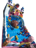 Château gonflable commercial pour enfants en PVC certifié CE, dôme disco gonflable pour location