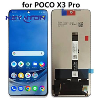 OEM/ OLED/ Incell LCD untuk Xiaomi POCO X3/ X3 Pro/ Mi 10T Lite COG LCD Display Touch Screen Digitizer Assembly