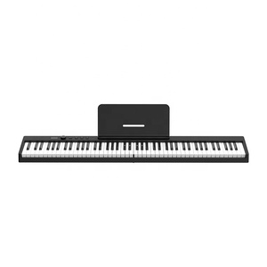 Giá Tốt Đen Trắng Đơn Giản Đàn Piano Điện Tử Thẳng Đứng Gấp Bàn Phím Ảo Hợp Âm Konix Kỹ Thuật Số Đàn Piano Cho Người Mới Bắt Đầu - Product Image 5
