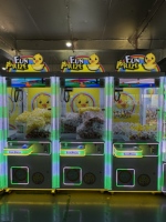 Atractiva Máquina de Grúa de Garras con Luces LED, Máquina Recreativa Interactiva de Venta de Premios, Máquina Expendedora de Gran Capacidad para Eventos y Centros Comerciales