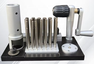 Draaiend Handmatig Draadwikkelapparaat Roestvrijstalen Draadtrekgereedschap Voor Sieradenkraag Kleine Buissporter - Product Image 3