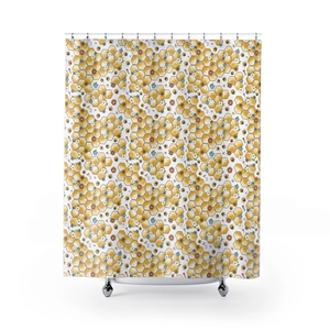 <span class=keywords><strong>Rideau</strong></span> de <span class=keywords><strong>douche</strong></span> imperméable 100 % polyester à motif floral <span class=keywords><strong>nid</strong></span> <span class=keywords><strong>d</strong></span>'<span class=keywords><strong>abeille</strong></span>, mignon, pour la <span class=keywords><strong>d</strong></span>écoration de salle de bain, motif insectes printaniers, <span class=keywords><strong>rideau</strong></span> en tissu personnalisé - Product Image 4