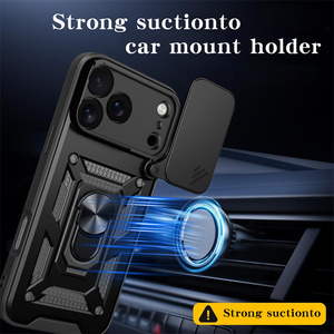 <span class=keywords><strong>Precio</strong></span> de fábrica, lente de cámara deslizante, anillo magnético protector giratorio 360, funda para iPhone 17 Pro Max, funda nueva 2025 - Product Image 3