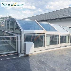 Directo de fábrica <span class=keywords><strong>para</strong></span> una cubierta de techo de <span class=keywords><strong>policarbonato</strong></span> retráctil personalizada fuerte y estable - Product Image 5