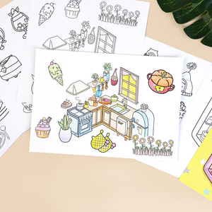 Kit di Attività e Giochi Creativi per Bambine: Libro da Colorare con Adesivi per Progetti Fai-da-Te, Regalo per Natale, Compleanno o Festività - Product Image 5